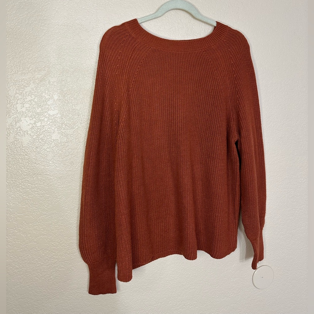Jessica Simpson Warm Terracotta Sweater XL